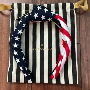 Lele Sadoughi Americana Headband and Dustbag. NWT!